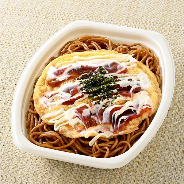 ふんわりたまご オムそば