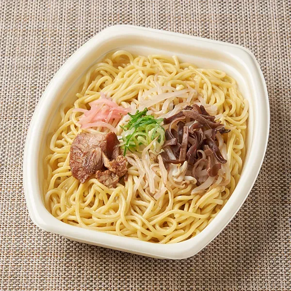 Black Garlic Oil Flavored Tonkotsu Fried Ramen