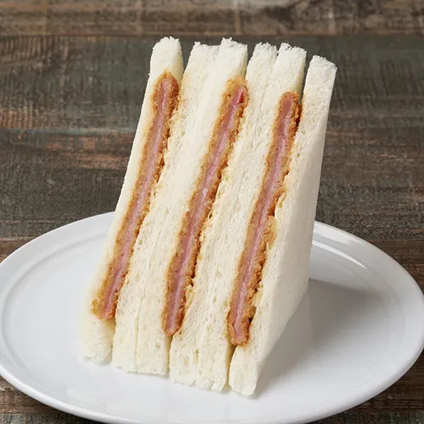 Sauce Ham Cutlet Sandwich