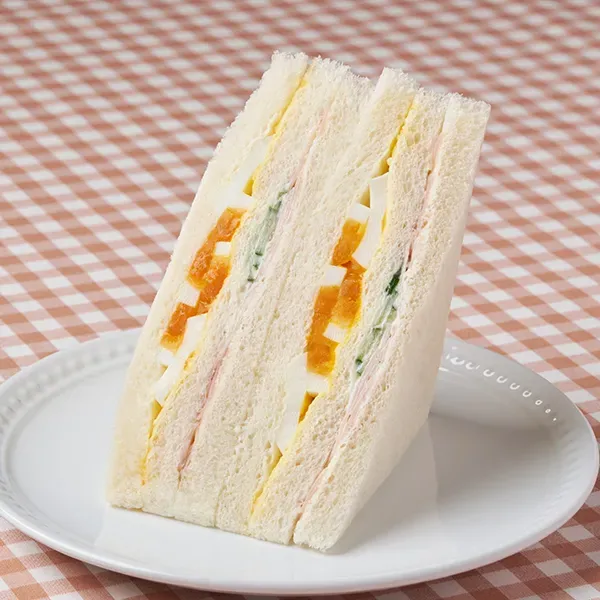 たまごとハムのサンド