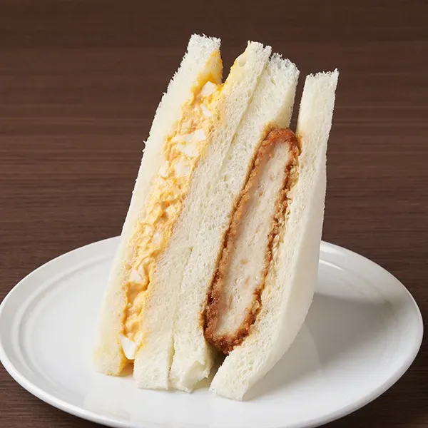 Chicken Cutlet & Egg Sandwich