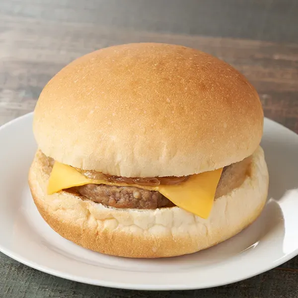 香ばし醤油ソースのビーフバーガー