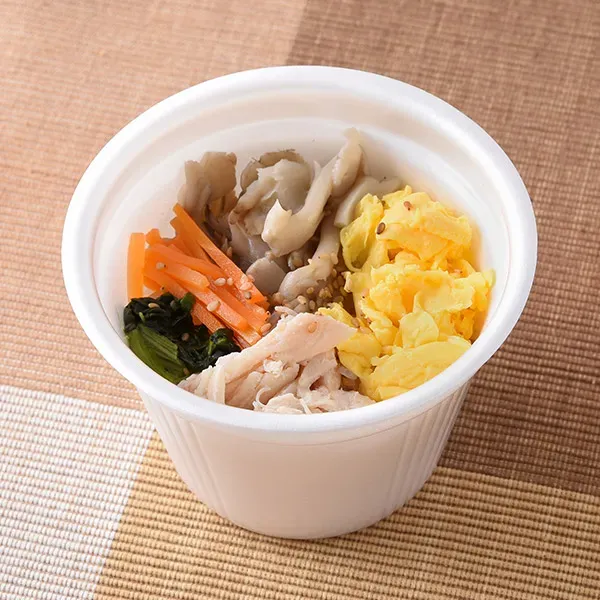 Maitake Mushroom & Glass Noodle Chicken Broth Soy Sauce Soup