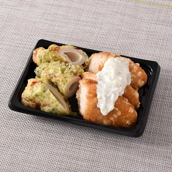 ささみ揚げ&ちくわ磯辺天