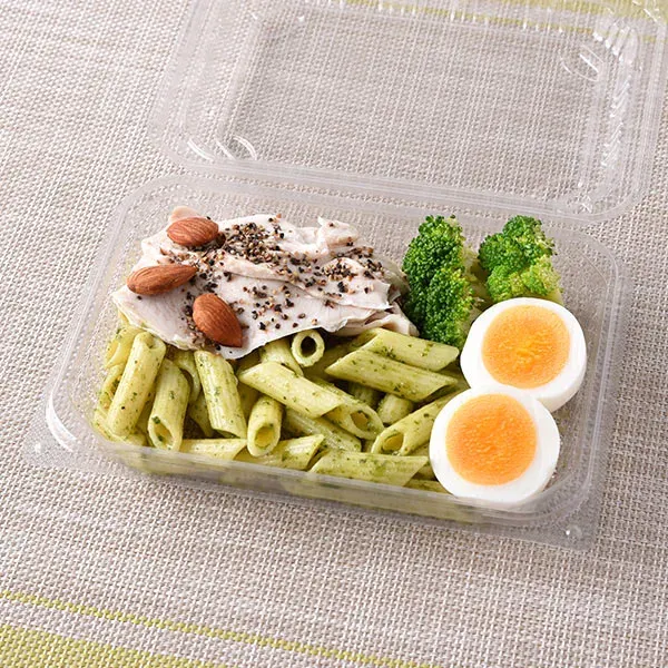 プロテインミールパック 鶏むね肉とゆで玉子 ブロッコリーペンネジェノベーゼ