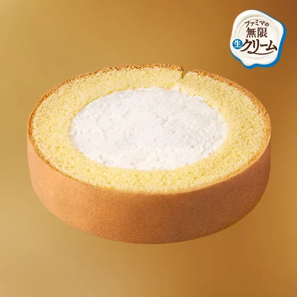 Fresh Whipped Cream Roll Cake