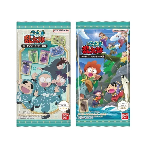 TV Anime Nintama Rantaro Card Soft Cookie