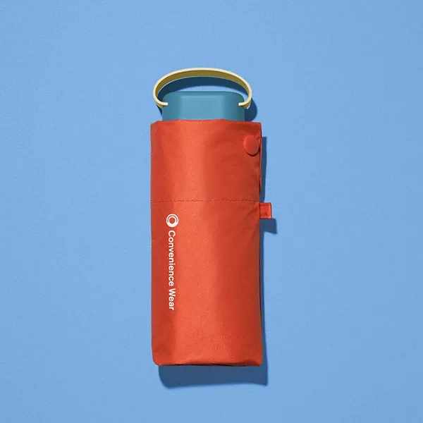 UV-Protection Folding Umbrella Persimmon