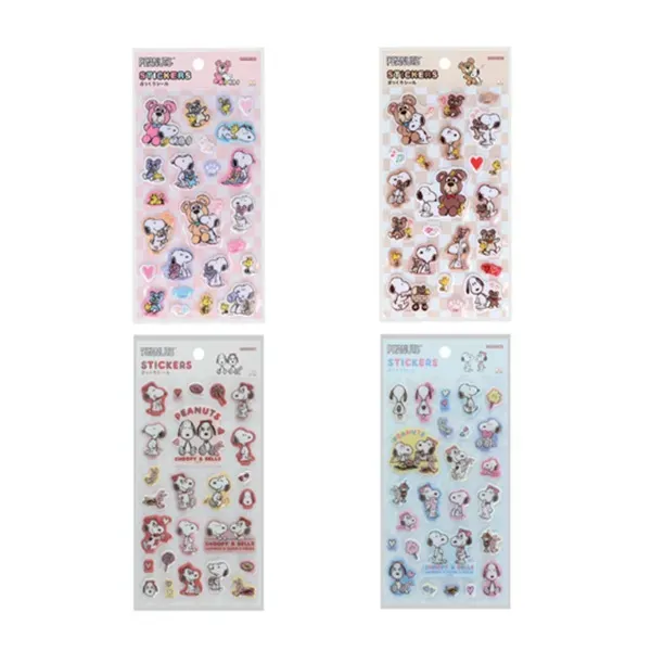 SNOOPY Puffy Stickers