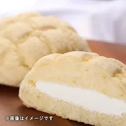 White Melon Pan with Hokkaido Milk Whipped Cream