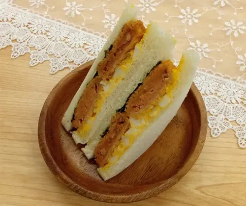 연어 마요 카츠 샌드