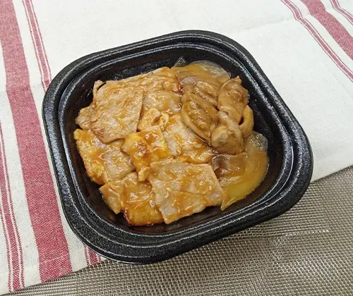 Two Types of Meat Rice Bowl