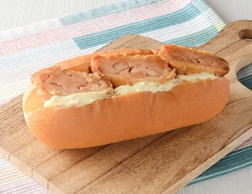 Shrimp Cutlet Roll with Tartar Sauce