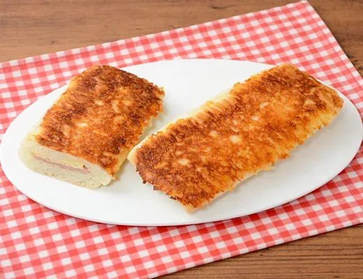 Chewy Ham & Cheese Panini