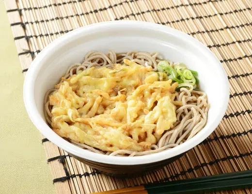 Vegetable Kakiage Tempura Soba