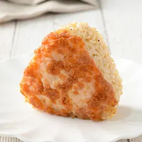 Specially Cultivated Brown Rice Grilled Rice Ball (Spicy Pollock Roe Mayo & Cheese)