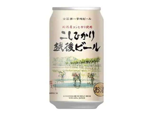 エチゴ こしひかり越後ビール350ML