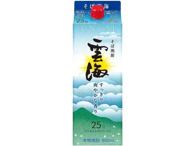 UNKAI Soba Shochu 25% Pack 900ML
