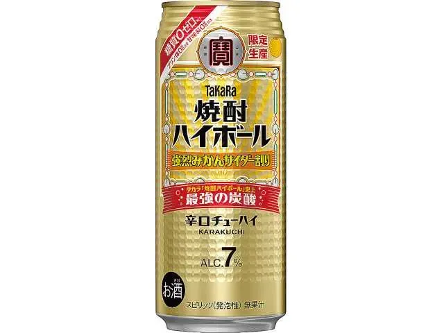 쇼추 하이볼 강렬한 귤 사이다 믹스 500