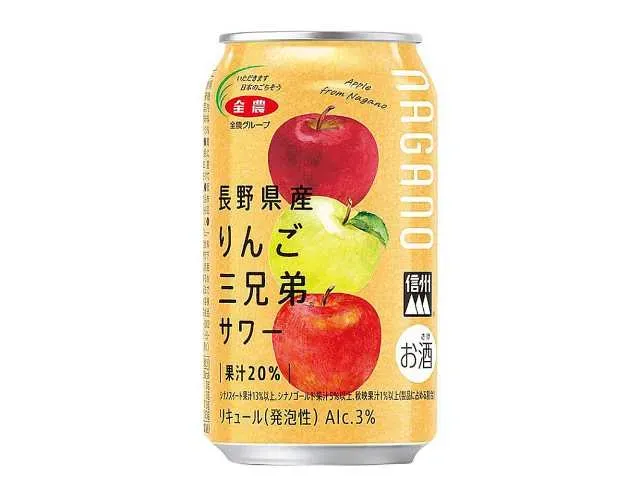 Nagano Apple San-Kyodai Sour 350ml