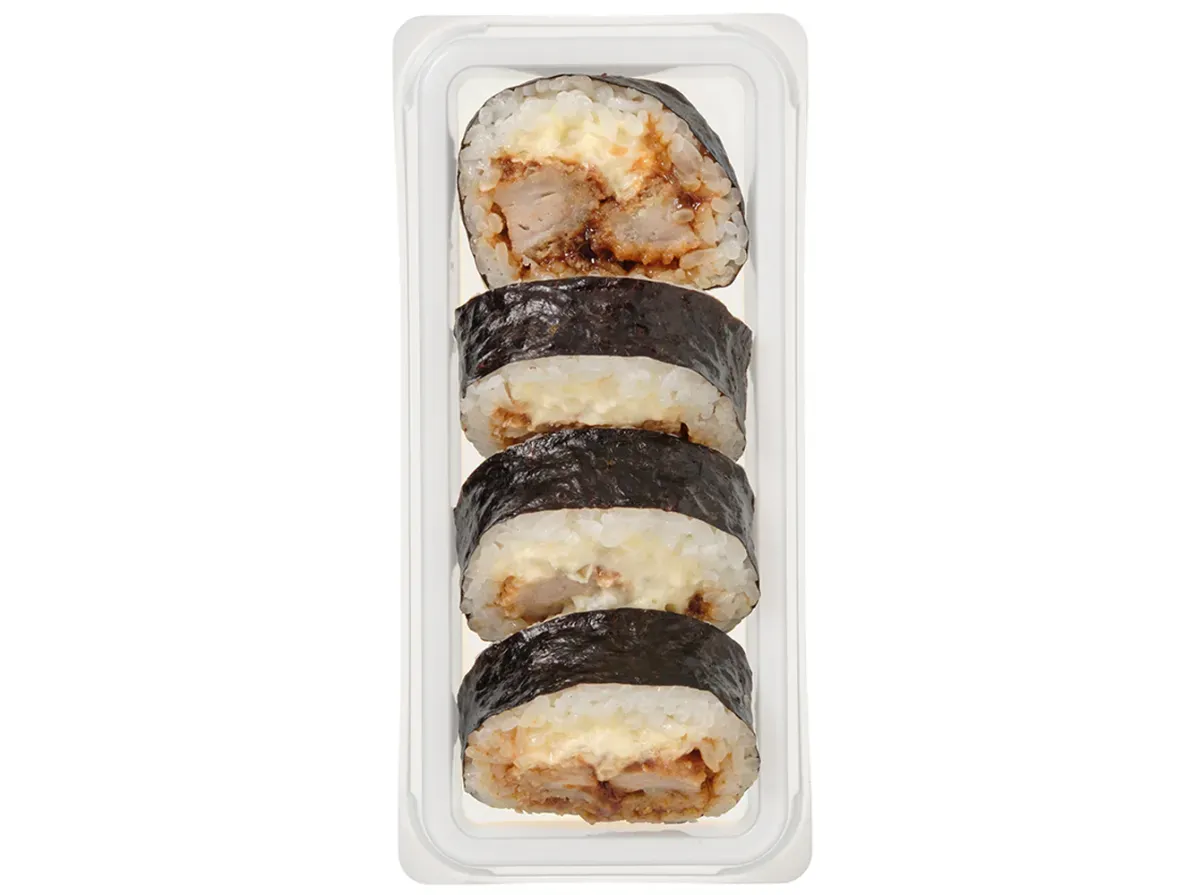 Pork Tenderloin Cutlet Roll with Rich Sauce 4 Pieces