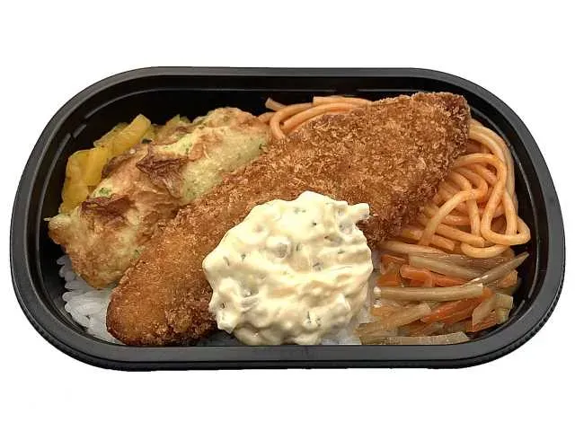 白身フライのミニ弁当
