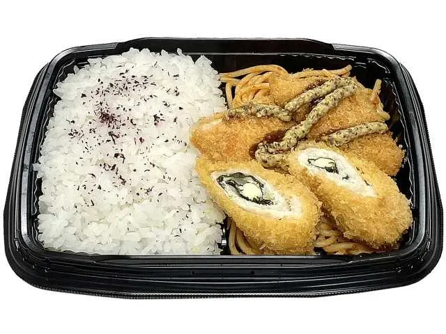 2種盛り チーズチキンカツ弁当