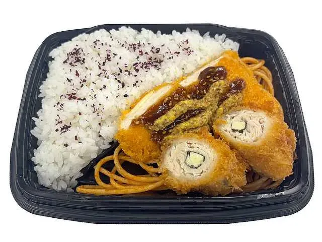2-Cheese Chicken Cutlet Bento