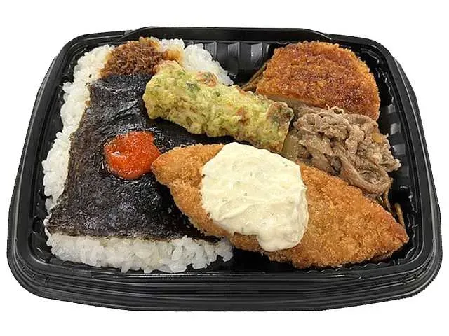 おかずぎっしり海苔弁当