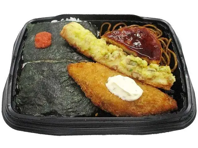 Spicy Pollock Roe and Seaweed Bento