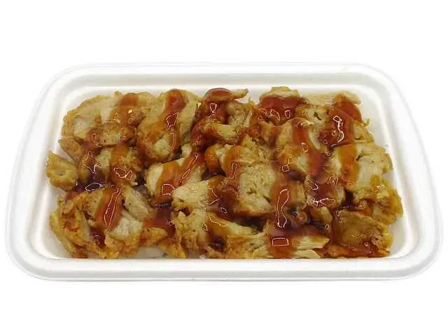 甘辛チキン御飯(もち麦)