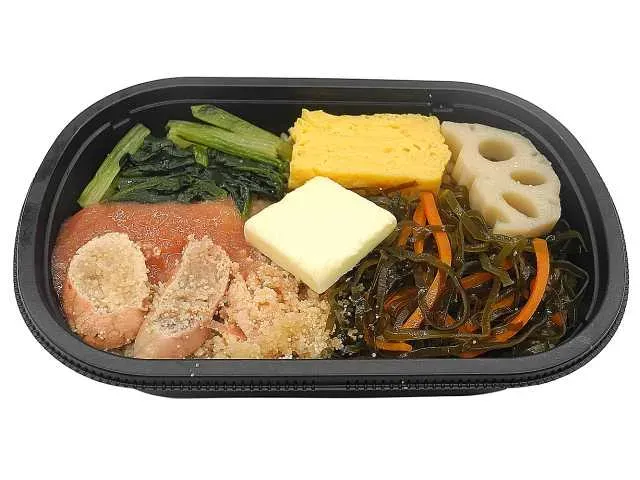 명란 버터밥 (찰보리)