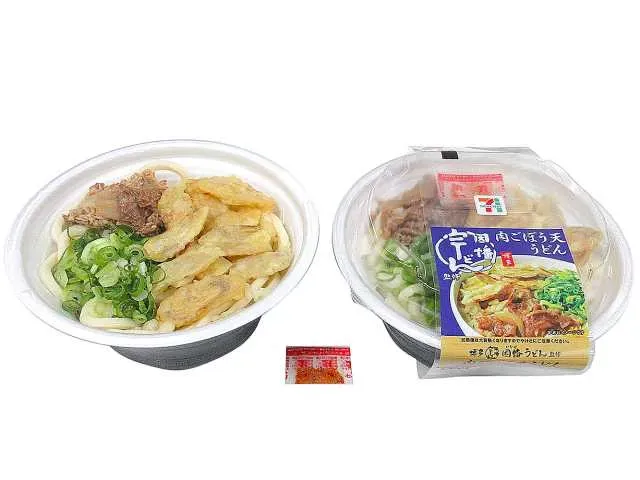 Inaba Udon Supervised Meat & Burdock Tempura Udon
