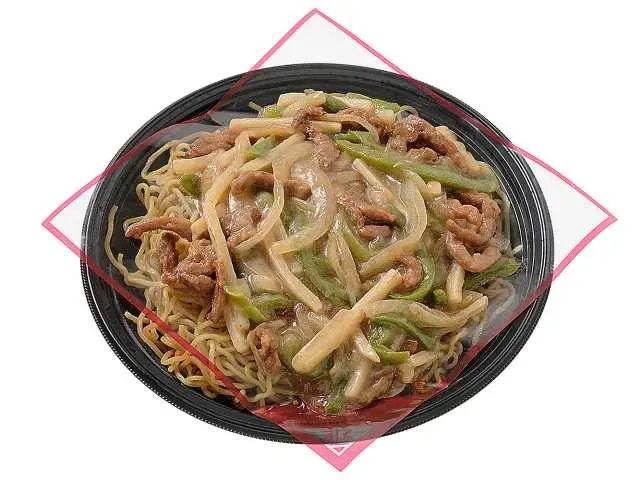 香ばし麺のチンジャオロース焼そば