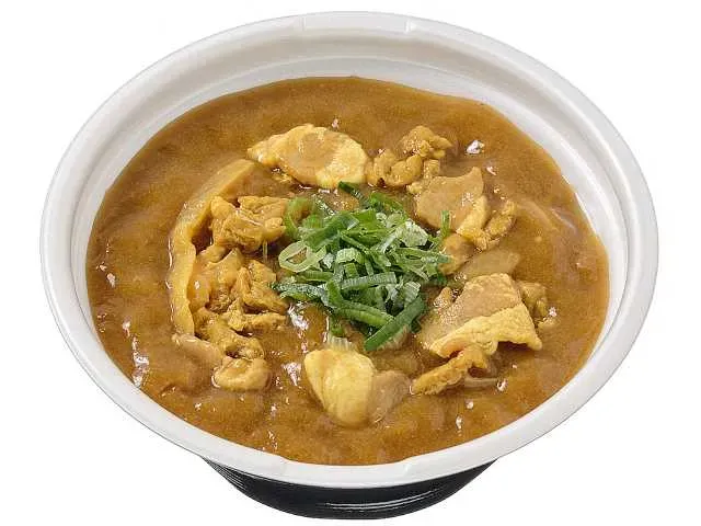 가쓰오 육수 풍미 진하고 맛있는 카레 우동