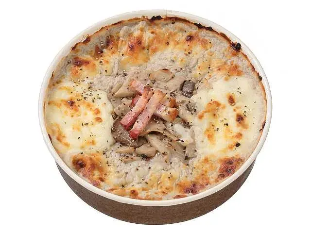 チーズの虜 きのこクリーム焼きパスタ