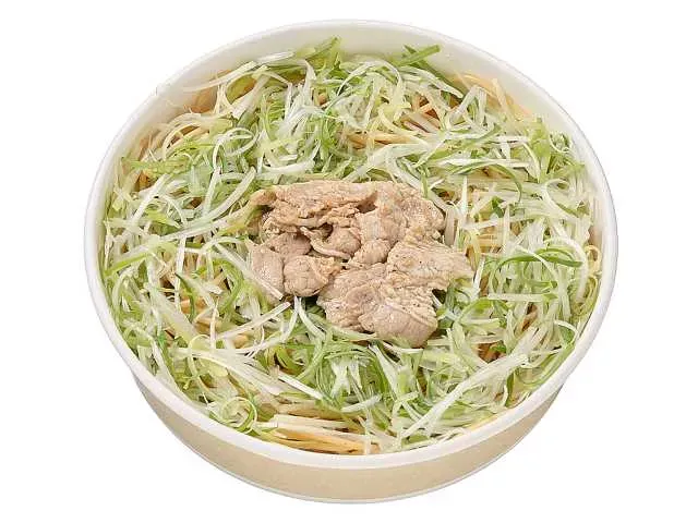 深谷ねぎと豚肉の和風パスタ