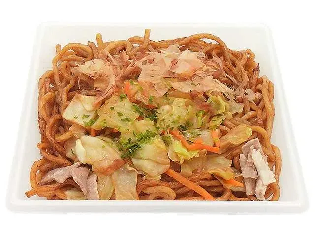 野菜盛り 濃厚ソース焼そば