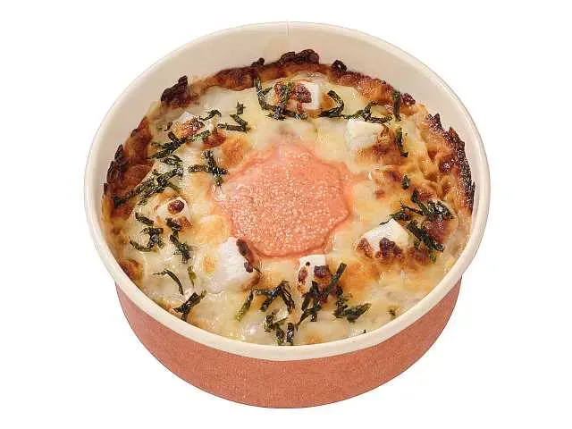 Piping Hot Oven-Baked Mochi Spicy Pollock Roe Cheese Monjayaki