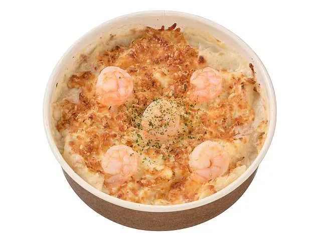 Rich Shrimp Gratin Made with Fresh Milk