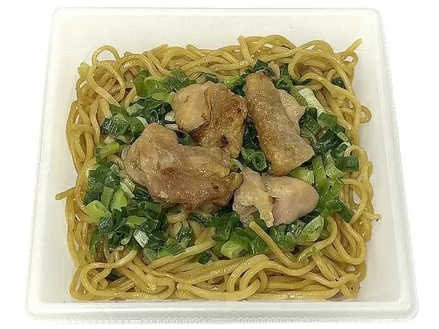 Yuzu Pepper Grilled Chicken & Green Onion Salt Fried Noodles