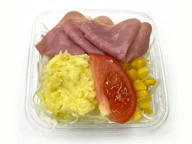 ハムとポテトのサラダ