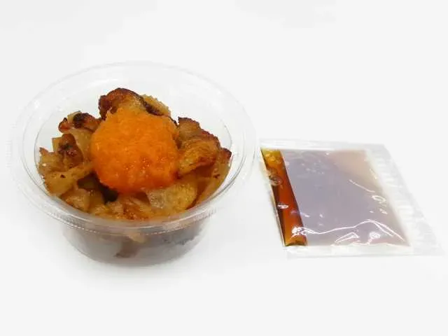 国産鶏の炭火焼き鶏皮ぽん酢