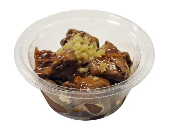 Chilled Stewed Japanese Chicken Liver with Ginger Aroma