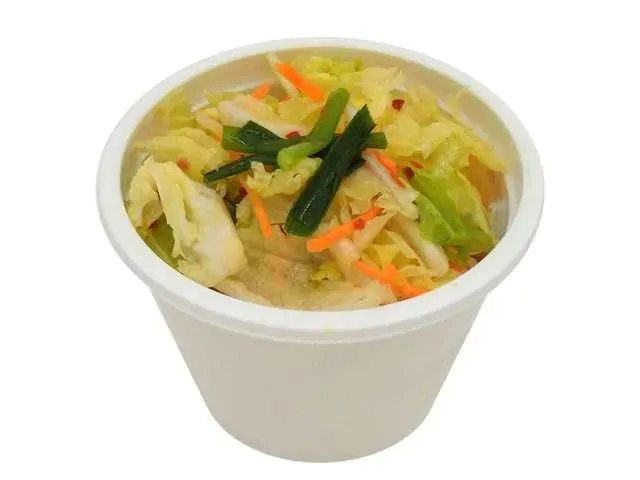Spicy Chinese Cabbage Glass Noodle Soup