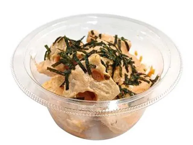 Taro & Lotus Root Spicy Cod Roe Mayonnaise Salad