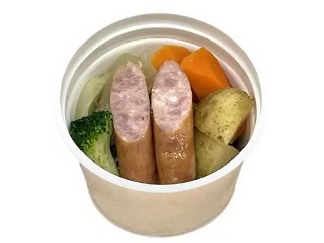 ごろごろ野菜とソーセ ージのポトフ