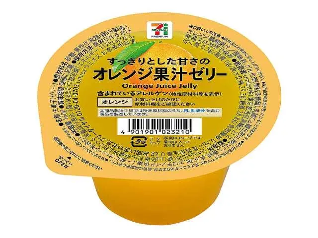 7 PREMIUM Orange Juice Jelly 160g