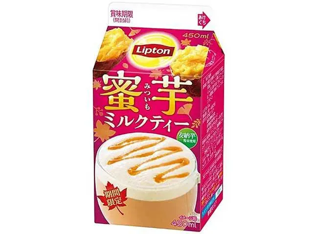 LIPTON 꿀고구마 밀크티