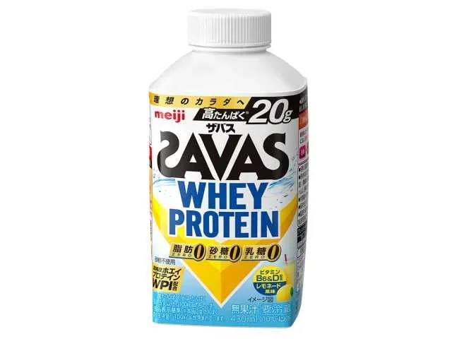 SAVAS Whey Protein Lemonade Flavor 430ml